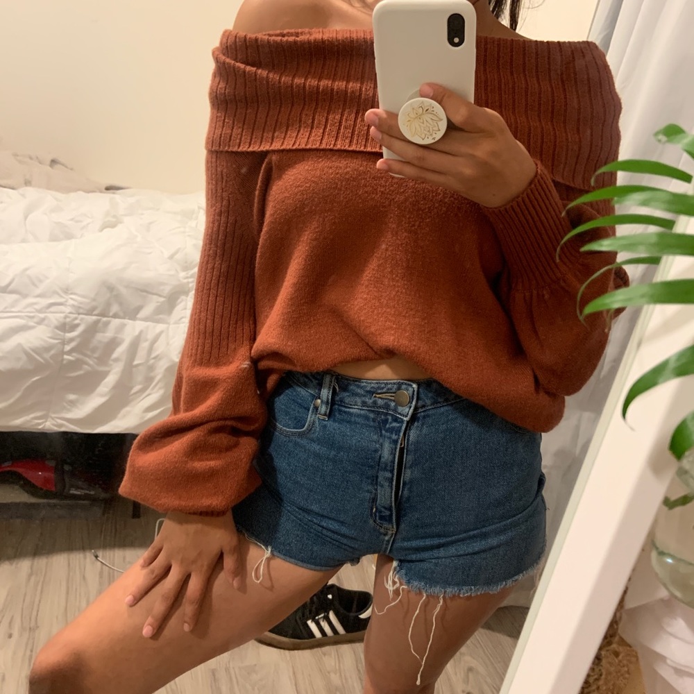 Off the shoulder top